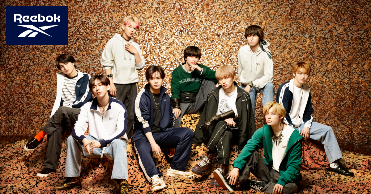 動き出す秋 超特急が着るReebokスタイル！